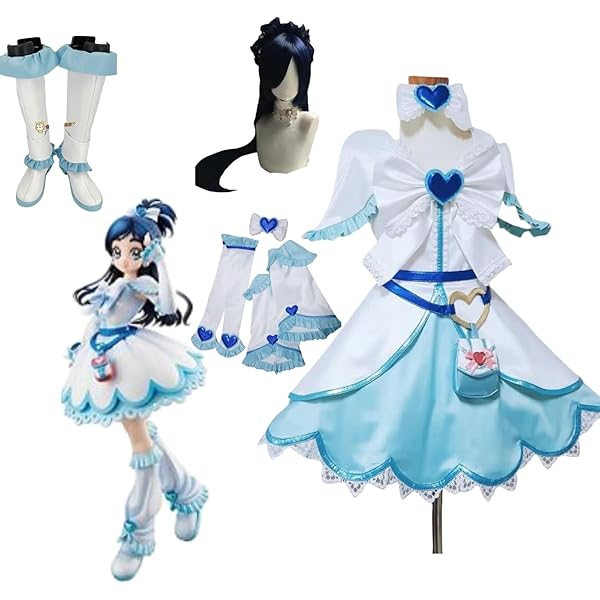 ふたりはプリキュア キュアホワイト コスプレ 衣装 Amazon.co.jp: [Stiksy] ふたりはプリキュア キュアホワイト